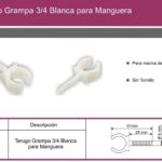TARUGO GRAMPA 3/4 P/MANGUERA X 100